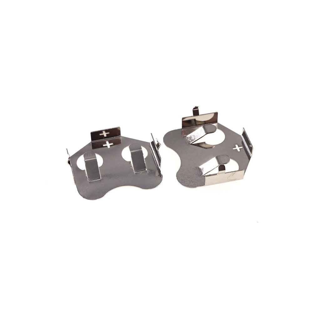 Battery Button Diameter 20.0 MM CR2032 2032 Cell Holder Coin Cell Retainer Holder Round Through hole PCB Vertical