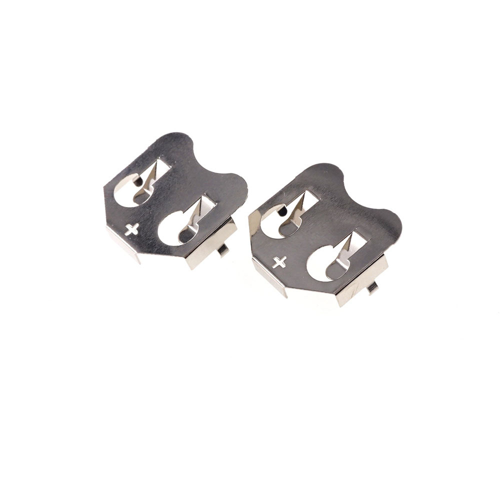 Battery Button Diameter 20.0 MM CR2032 2032 Cell Holder Coin Cell Retainer Holder Round Through hole PCB Vertical