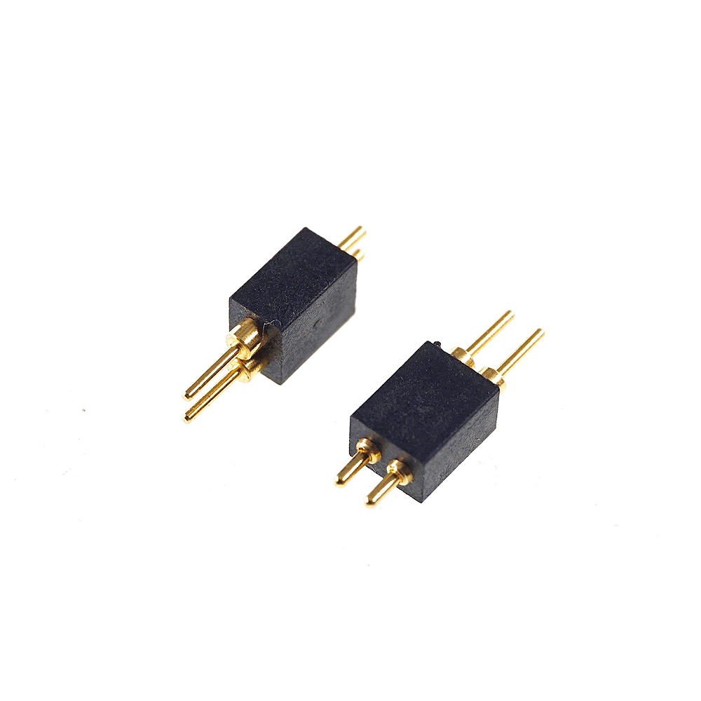Spring Loaded 1.27 MM Pogo Pin Connector 0.05 Inch Pitch Male PCB Header Single Row Through Holes Probe