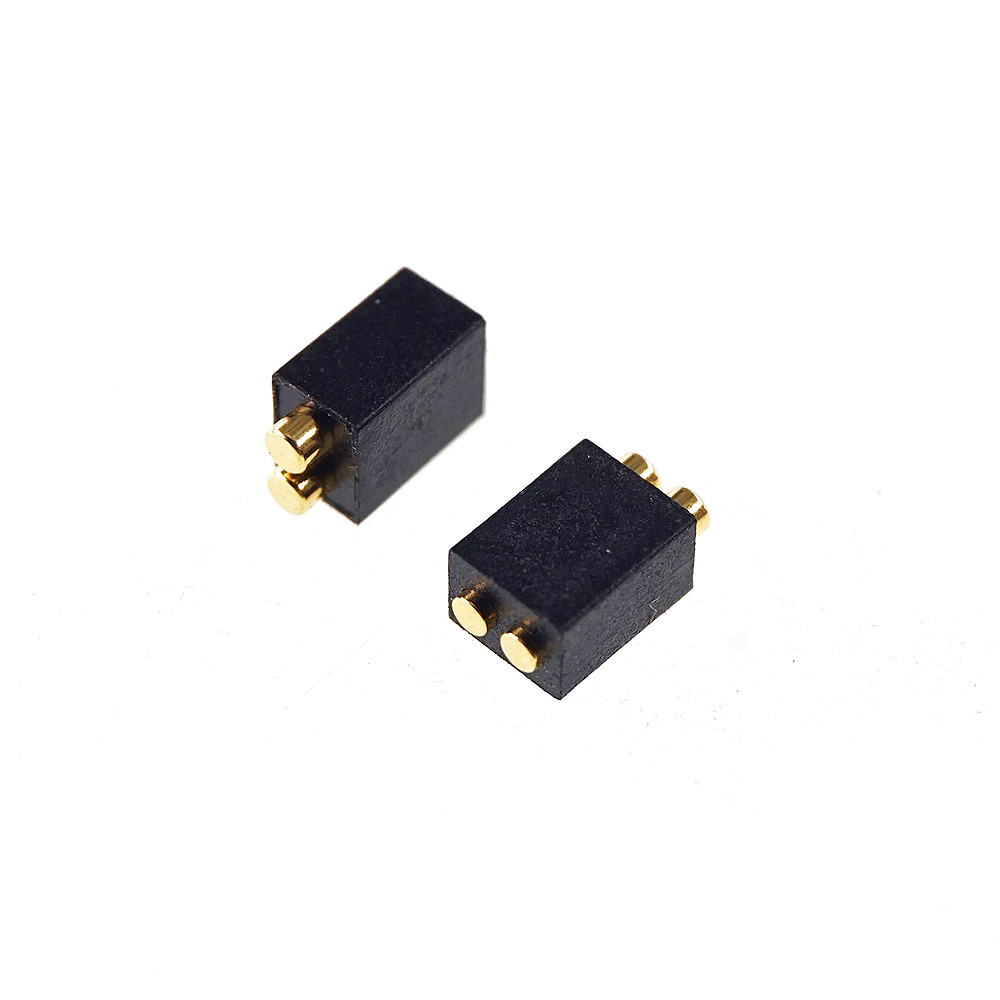 Spring Loaded 1.27 MM Pogo Pin Connector 0.05 Inch Pitch Male PCB Header Single Row Through Holes Probe