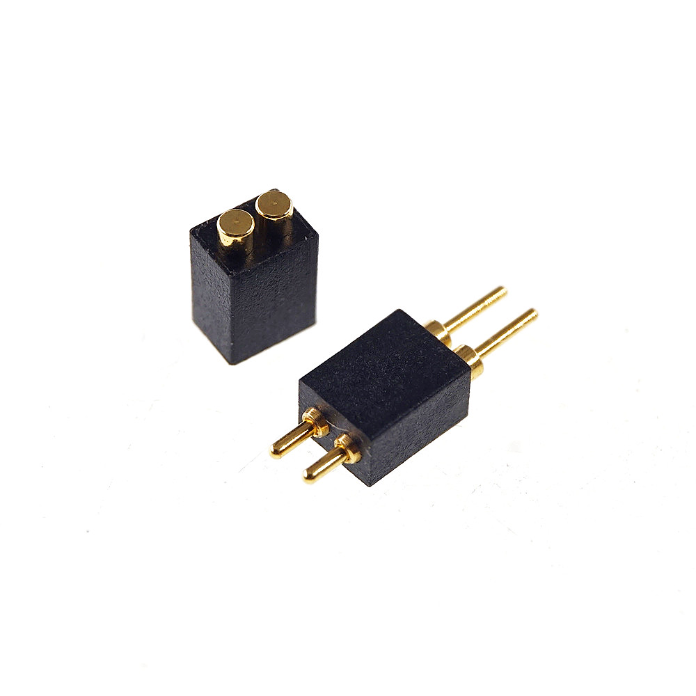 Spring Loaded 1.27 MM Pogo Pin Connector 0.05 Inch Pitch Male PCB Header Single Row Through Holes Probe