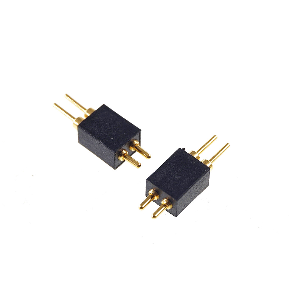 Spring Loaded 1.27 MM Pogo Pin Connector 0.05 Inch Pitch Male PCB Header Single Row Through Holes Probe