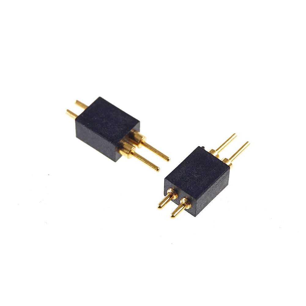 Spring Loaded 1.27 MM Pogo Pin Connector 0.05 Inch Pitch Male PCB Header Single Row Through Holes Probe