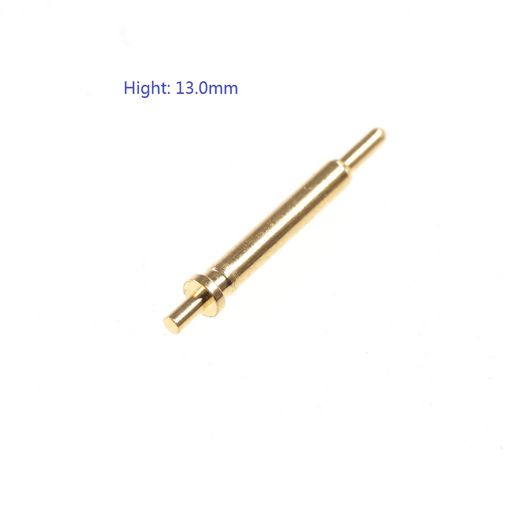 Spring Loaded Pogo Pin Connector 2 2.5 3 3.5 4 4.5 5 5.5 6 6.5 7 7.5 8 8.5 9 9.5 10.0 mm Height Single Through Hole PCB