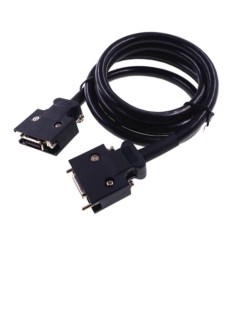 SCSI Connector Cable MDR 14 20 26 36 50 Positions Male to Male Plug Adapter 0.75 1 1.5 2 3 5 Meter Extension Soldered