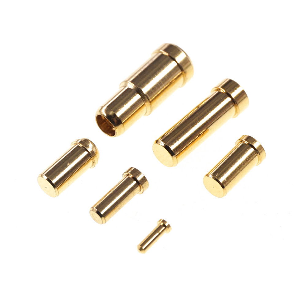 PCB Solder Female Pins Receptacle Contact Clip Pre-loaded Socket for Mating Pin Diameter 0.5 1.0 1.5 2.0 MM Plug Press-fit