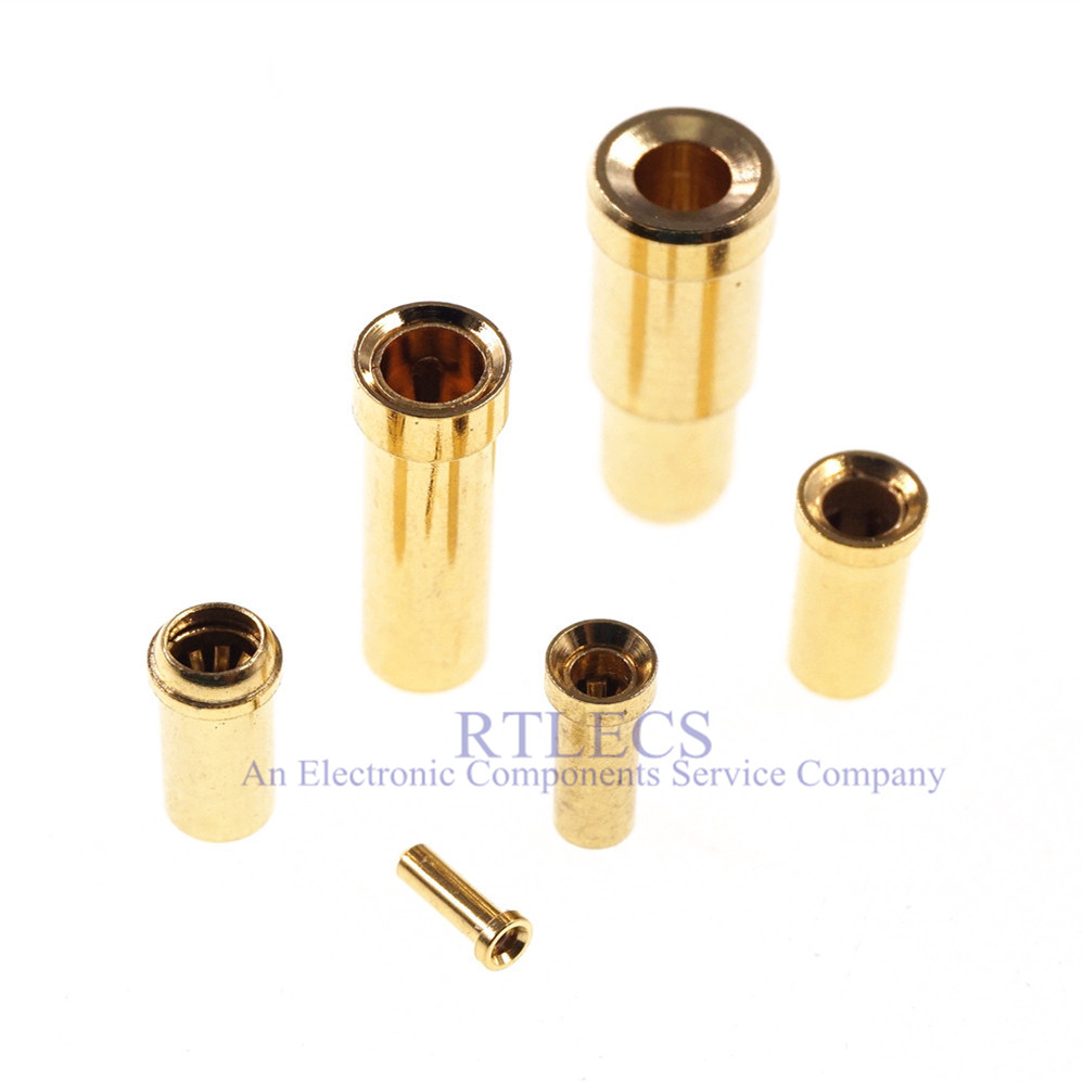 PCB Solder Female Pins Receptacle Contact Clip Pre-loaded Socket for Mating Pin Diameter 0.5 1.0 1.5 2.0 MM Plug Press-fit