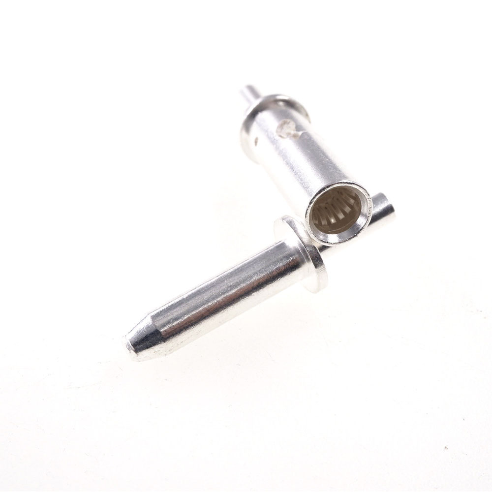 High Current Pin Receptacle Male Female 6.0 mm Diameter Spring Loaded Contact 16 Amps Electric Charging Wire Mount