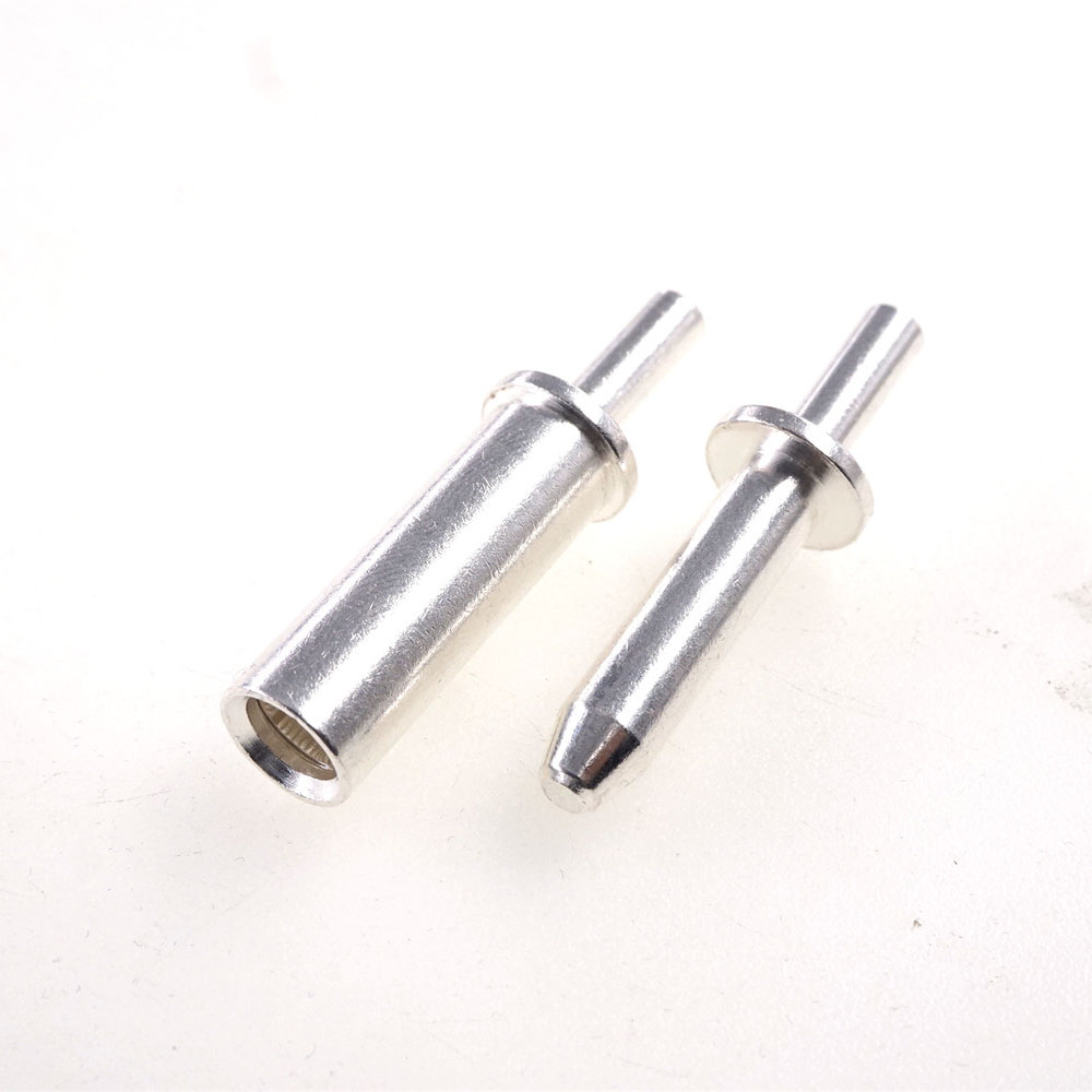 High Current Pin Receptacle Male Female 6.0 mm Diameter Spring Loaded Contact 16 Amps Electric Charging Wire Mount
