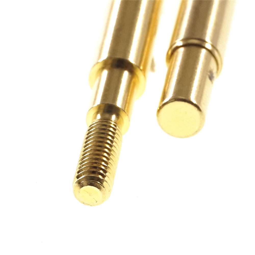 High Current 10 Amps Threaded Pogo Pin Connector Screw Mount Spring Loaded DC Power Charge Contact 45MM Extra Long