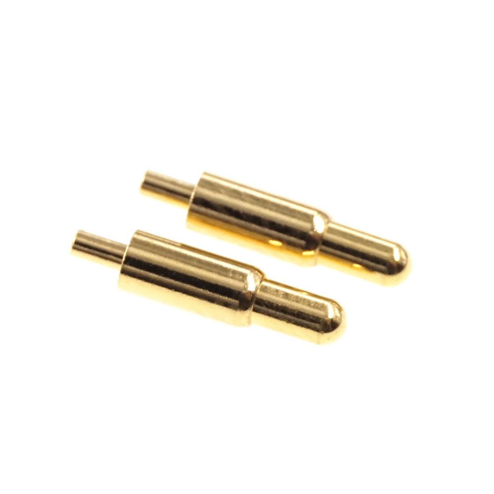 Spring Loaded Pogo Pin Connector Barrel Diameter 2.0 mm Through Holes PCB Height 9.0 mm Vertical