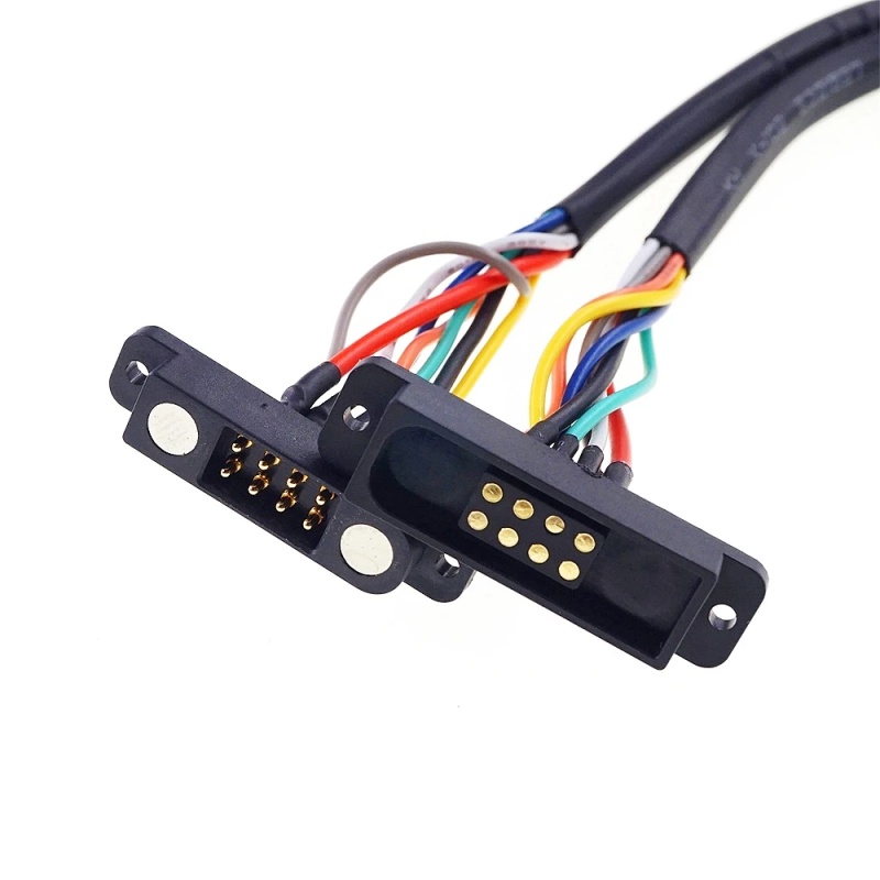 Dual Row Magnetic Pogo Pin Connector