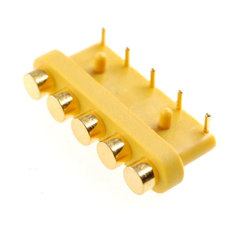 4.0mm Pitch Angled Female Pogo pin connector
