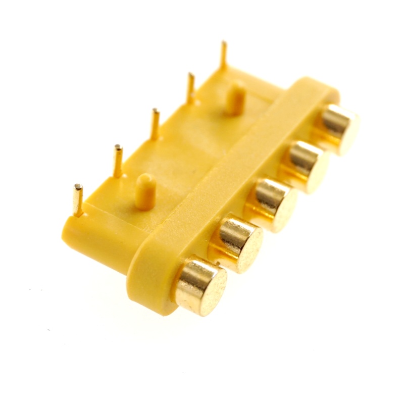 4.0mm Pitch Angled Female Pogo pin connector
