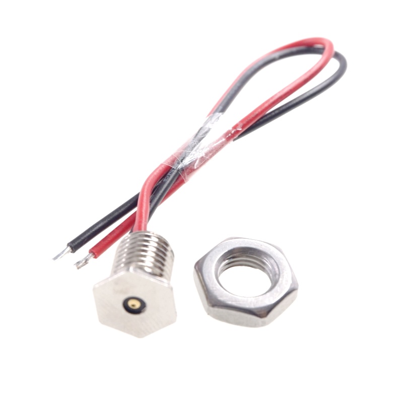 Hexagonal Shape Magnetic Female Connector MG0185-M8 Screw Mount