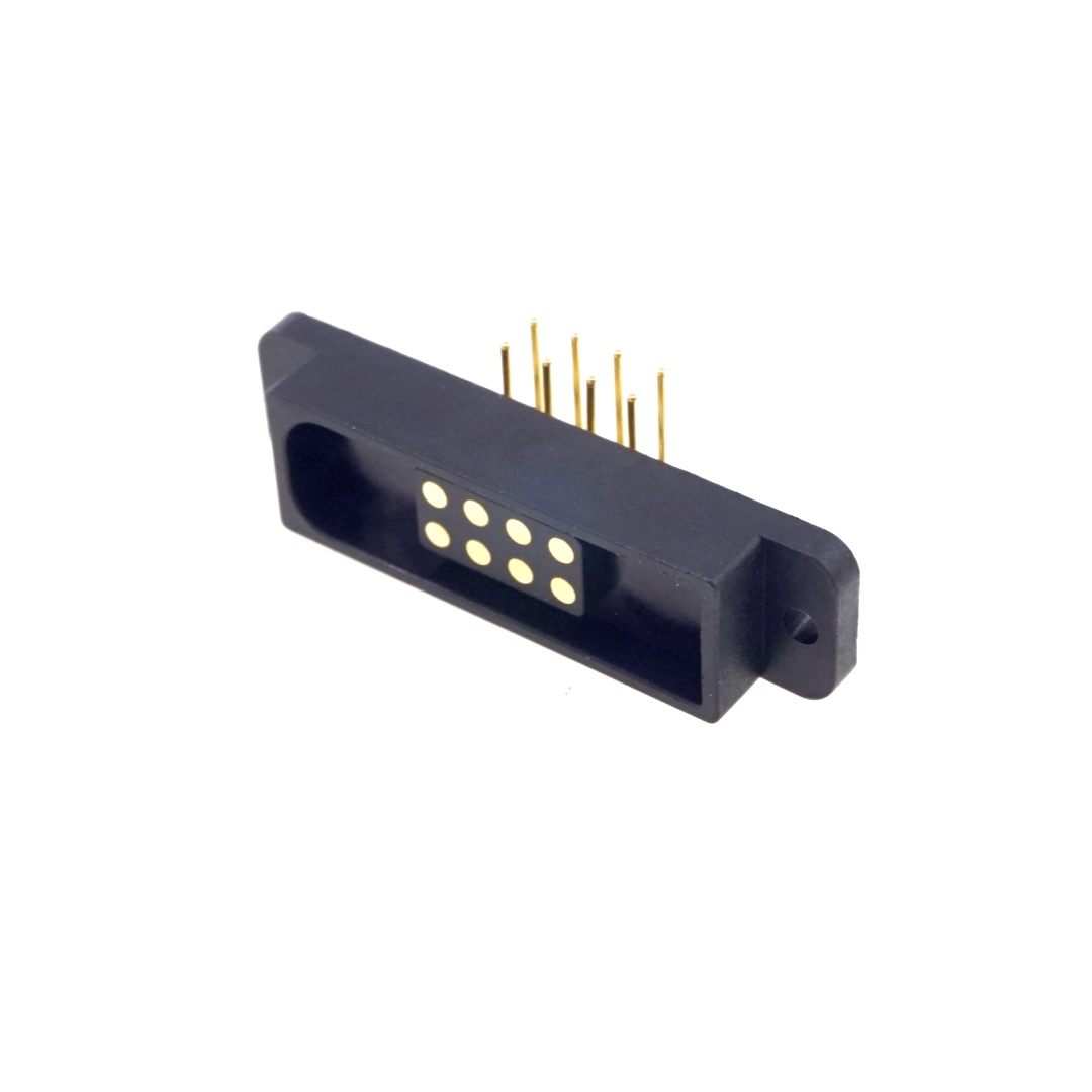 10 Pin Magnetic Pogo Pin Connector Dual Row 2.54mm Pitch