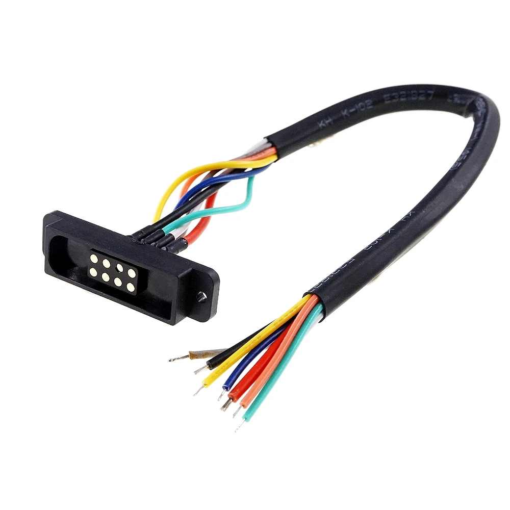 10 Pin Magnetic Pogo Pin Connector Dual Row 2.54mm Pitch