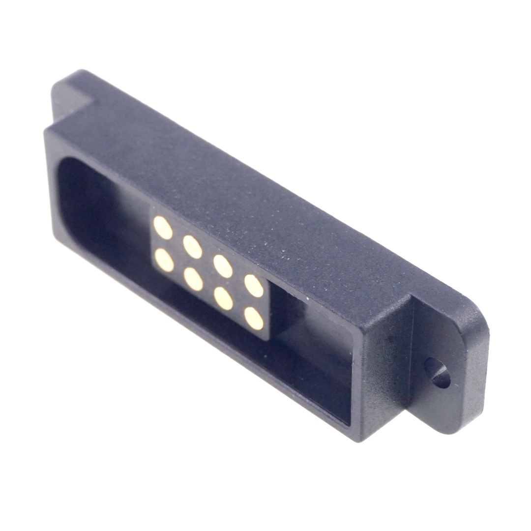 10 Pin Magnetic Pogo Pin Connector Dual Row 2.54mm Pitch