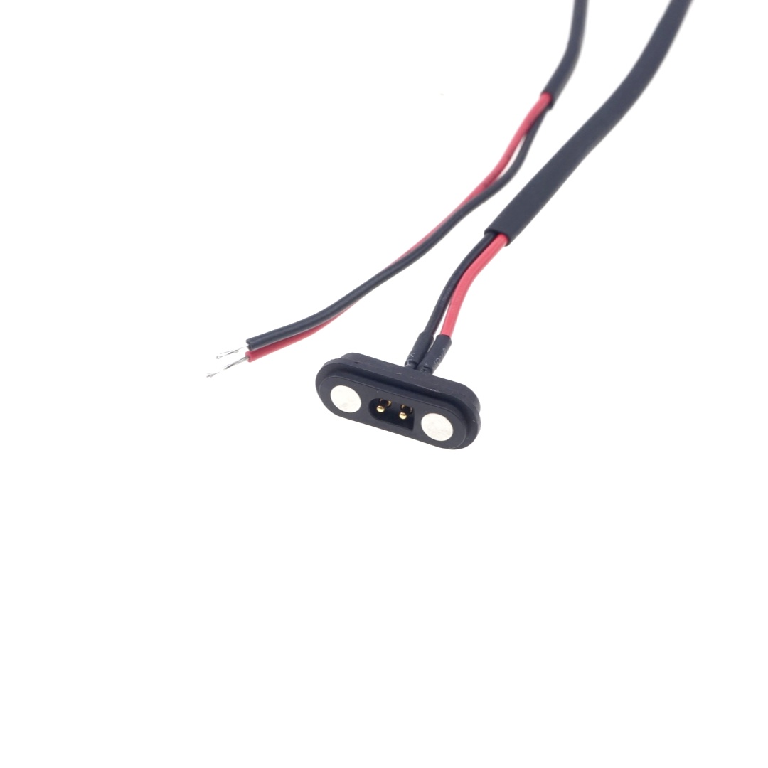 2 Pin Magnetic Pogo Pin Connector Single Row 2.54mm Pitch