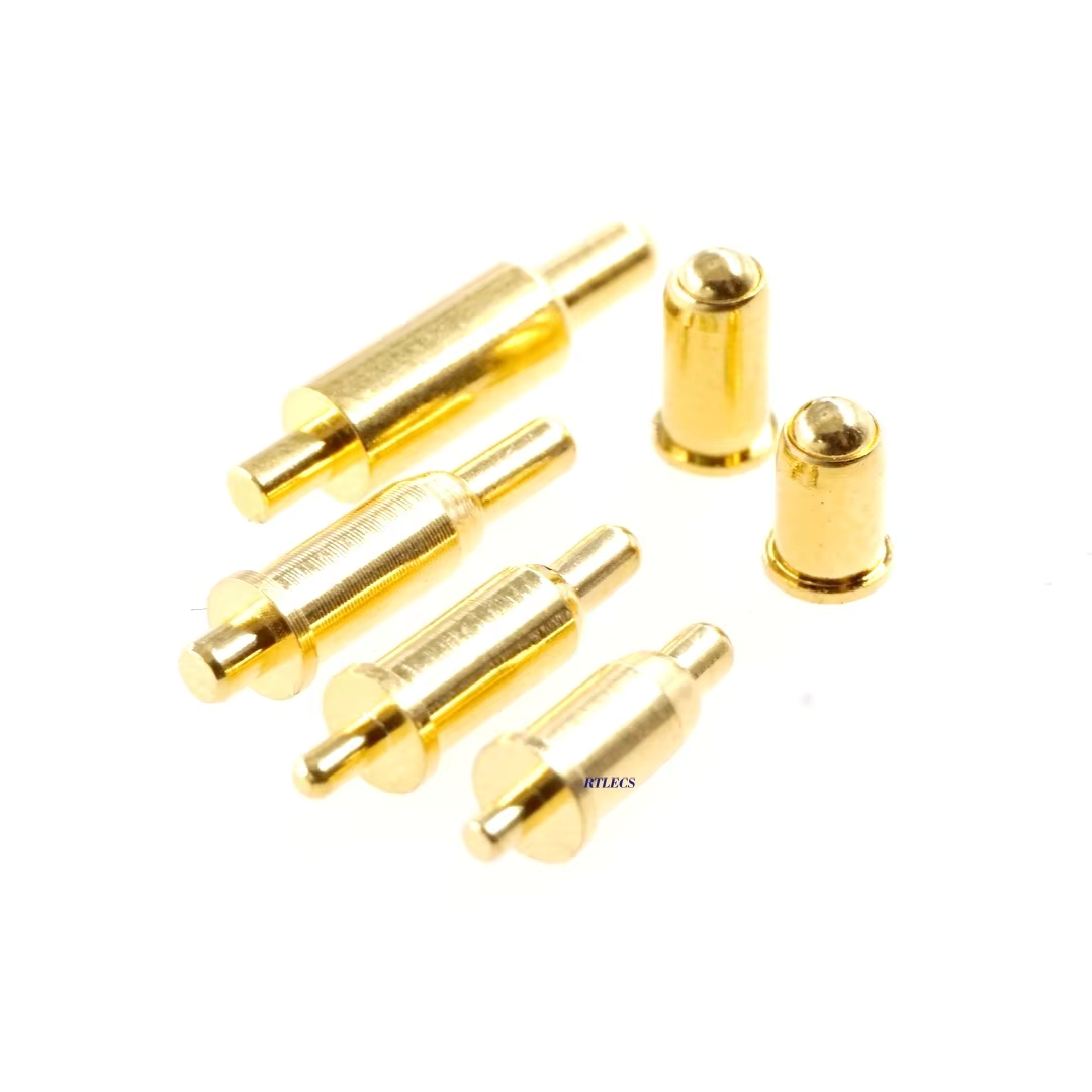 Outer Diameter 3.0 MM Spring Loaded Pogo Pin Connector Single Discrete Pogopin Battery Probe Power Contact