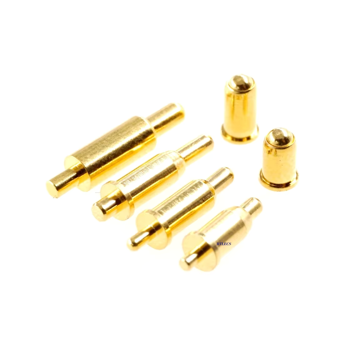 Outer Diameter 3.0 MM Spring Loaded Pogo Pin Connector Single Discrete Pogopin Battery Probe Power Contact