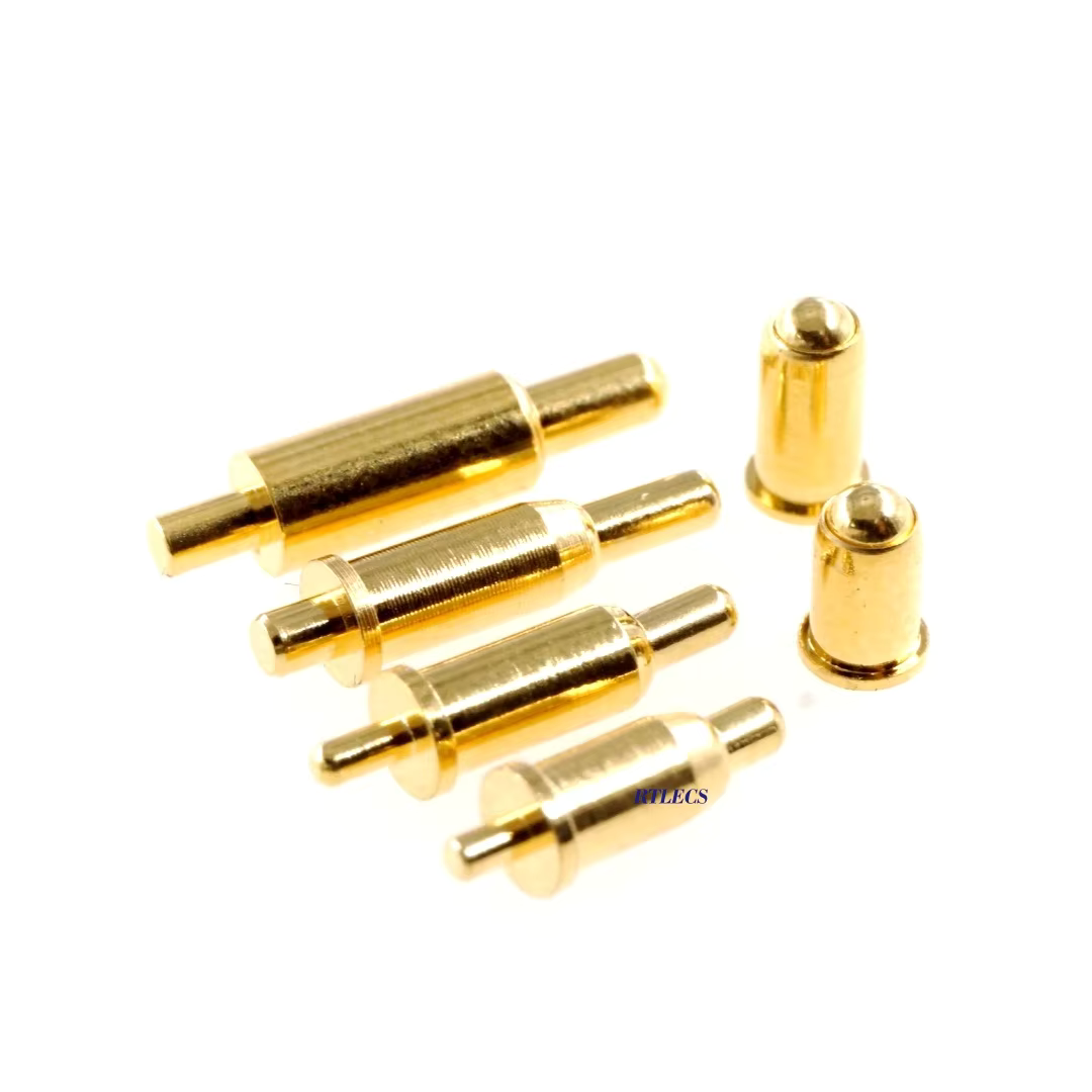 Outer Diameter 3.0 MM Spring Loaded Pogo Pin Connector Single Discrete Pogopin Battery Probe Power Contact