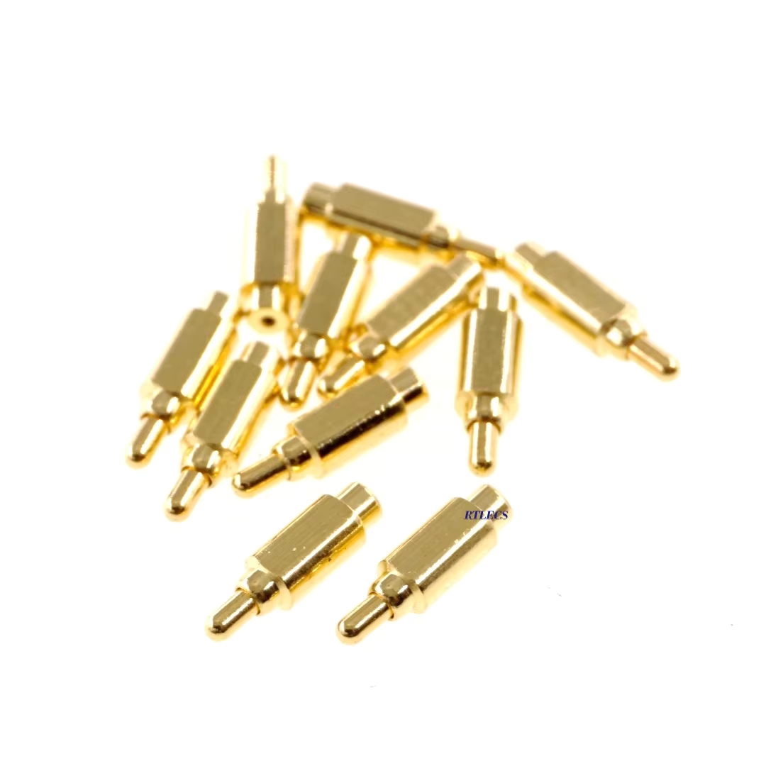 Outer Diameter  1.6 1.7 1.8 MM Spring Loaded Pogo Pin Connector Discrete Pogopin thimble Power Probe Overall