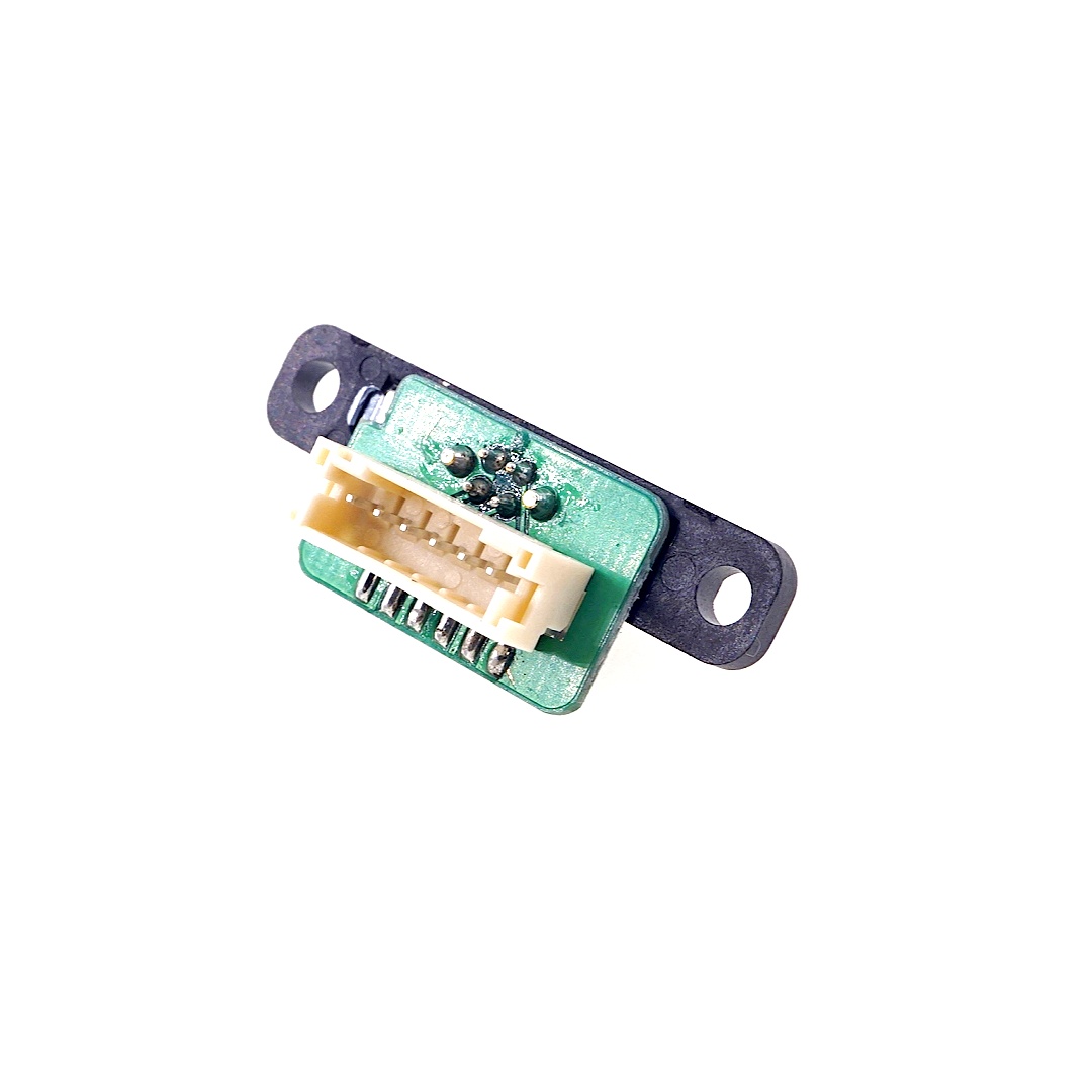 Dual Row Magnetic Connector 5A with PCBA